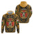 Personalized Denbighshire Wales Hoodie Coat Of Arms Celtic Style - Wonder Print Shop