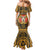 Personalized Denbighshire Wales Mermaid Dress Coat Of Arms Celtic Style - Wonder Print Shop