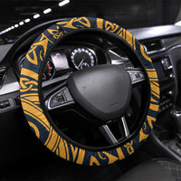 Denbighshire Wales Steering Wheel Cover Coat Of Arms Celtic Style - Wonder Print Shop