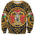 Personalized Denbighshire Wales Sweatshirt Coat Of Arms Celtic Style - Wonder Print Shop