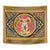 Personalized Denbighshire Wales Tapestry Coat Of Arms Celtic Style - Wonder Print Shop