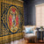 Personalized Denbighshire Wales Window Curtain Coat Of Arms Celtic Style - Wonder Print Shop