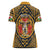 Personalized Denbighshire Wales Women Polo Shirt Coat Of Arms Celtic Style - Wonder Print Shop