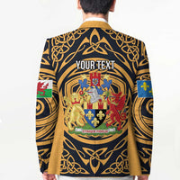 Personalized Monmouthshire Wales Blazer Coat Of Arms Celtic Style - Wonder Print Shop