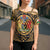 Personalized Monmouthshire Wales Cross Shoulder Shirt Coat Of Arms Celtic Style - Wonder Print Shop
