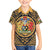 Personalized Monmouthshire Wales Family Matching Off The Shoulder Long Sleeve Dress and Hawaiian Shirt Coat Of Arms Celtic Style - Wonder Print Shop