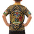Personalized Monmouthshire Wales Family Matching Tank Maxi Dress and Hawaiian Shirt Coat Of Arms Celtic Style - Wonder Print Shop