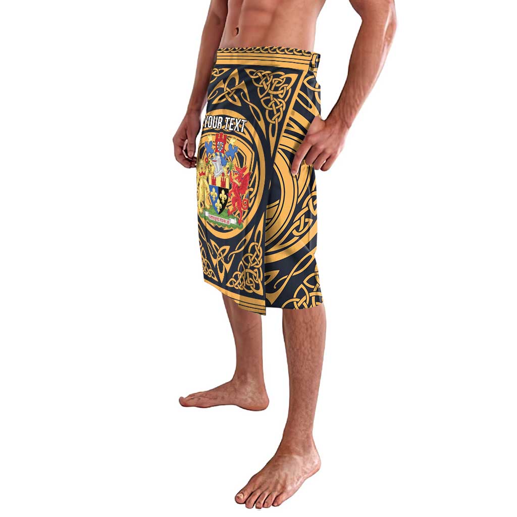 Personalized Monmouthshire Wales Lavalava Coat Of Arms Celtic Style - Wonder Print Shop