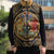 Personalized Monmouthshire Wales Sleeveless Puffer Jacket Coat Of Arms Celtic Style - Wonder Print Shop
