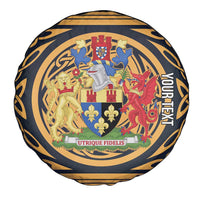 Personalized Monmouthshire Wales Spare Tire Cover Coat Of Arms Celtic Style - Wonder Print Shop