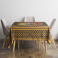 Personalized Monmouthshire Wales Tablecloth Coat Of Arms Celtic Style - Wonder Print Shop