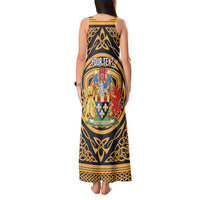 Personalized Monmouthshire Wales Tank Maxi Dress Coat Of Arms Celtic Style - Wonder Print Shop