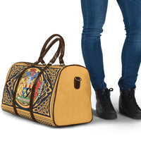 Personalized Monmouthshire Wales Travel Bag Coat Of Arms Celtic Style - Wonder Print Shop
