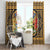 Personalized Monmouthshire Wales Window Curtain Coat Of Arms Celtic Style - Wonder Print Shop