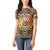 Personalized Monmouthshire Wales Women Polo Shirt Coat Of Arms Celtic Style - Wonder Print Shop