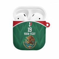 Custom Mexico Football AirPods Case El Tricolor World Cup Style - Wonder Print Shop