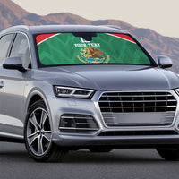 Custom Mexico Football Auto Sun Shade El Tricolor World Cup Style - Wonder Print Shop