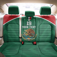Custom Mexico Football Back Car Seat Cover El Tricolor World Cup Style - Wonder Print Shop