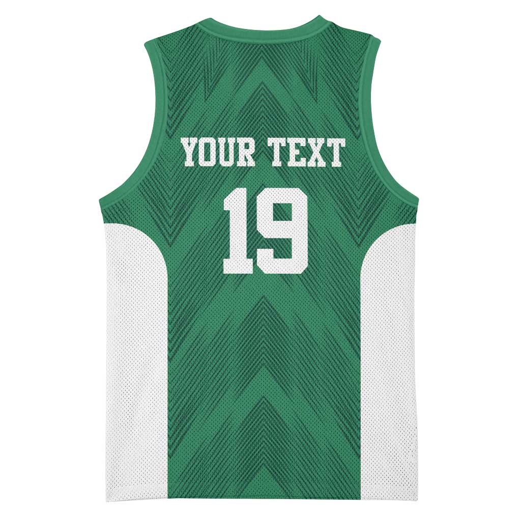 Custom Mexico Football Basketball Jersey El Tricolor World Cup Style - Wonder Print Shop