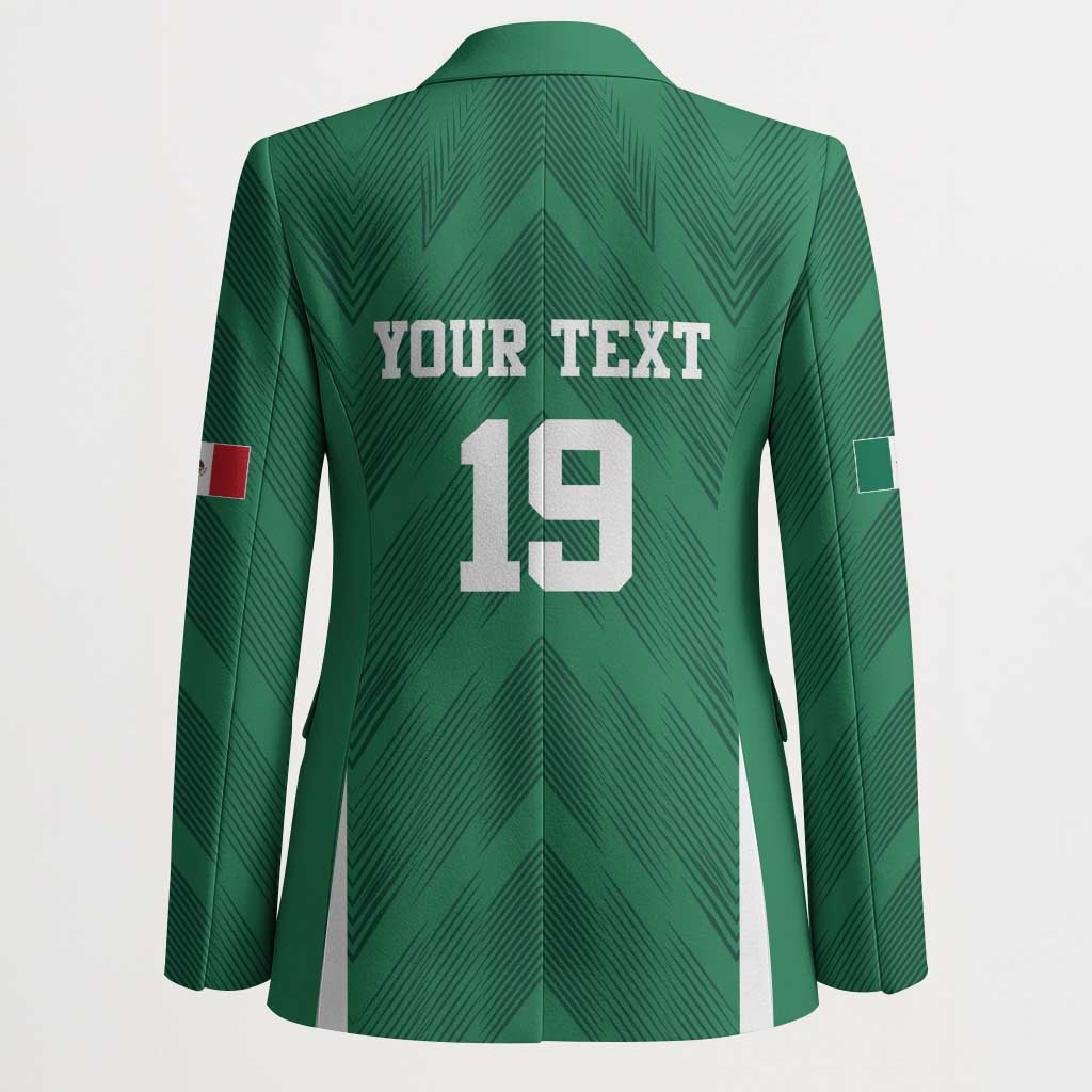 Custom Mexico Football Blazer El Tricolor World Cup Style - Wonder Print Shop