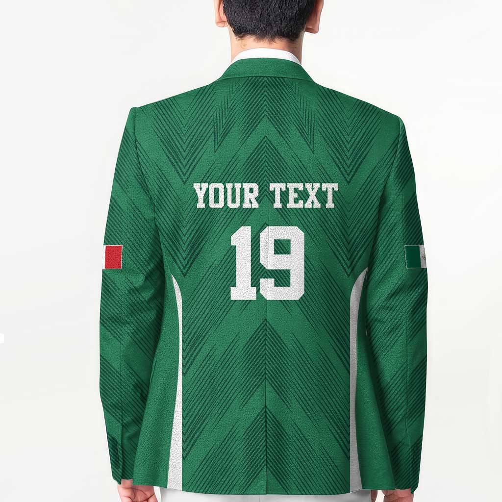 Custom Mexico Football Blazer El Tricolor World Cup Style - Wonder Print Shop