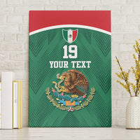 Custom Mexico Football Canvas Wall Art El Tricolor World Cup Style - Wonder Print Shop