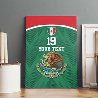 Custom Mexico Football Canvas Wall Art El Tricolor World Cup Style - Wonder Print Shop