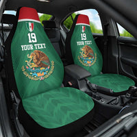Custom Mexico Football Car Seat Cover El Tricolor World Cup Style - Wonder Print Shop