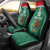 Custom Mexico Football Car Seat Cover El Tricolor World Cup Style - Wonder Print Shop