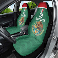 Custom Mexico Football Car Seat Cover El Tricolor World Cup Style - Wonder Print Shop