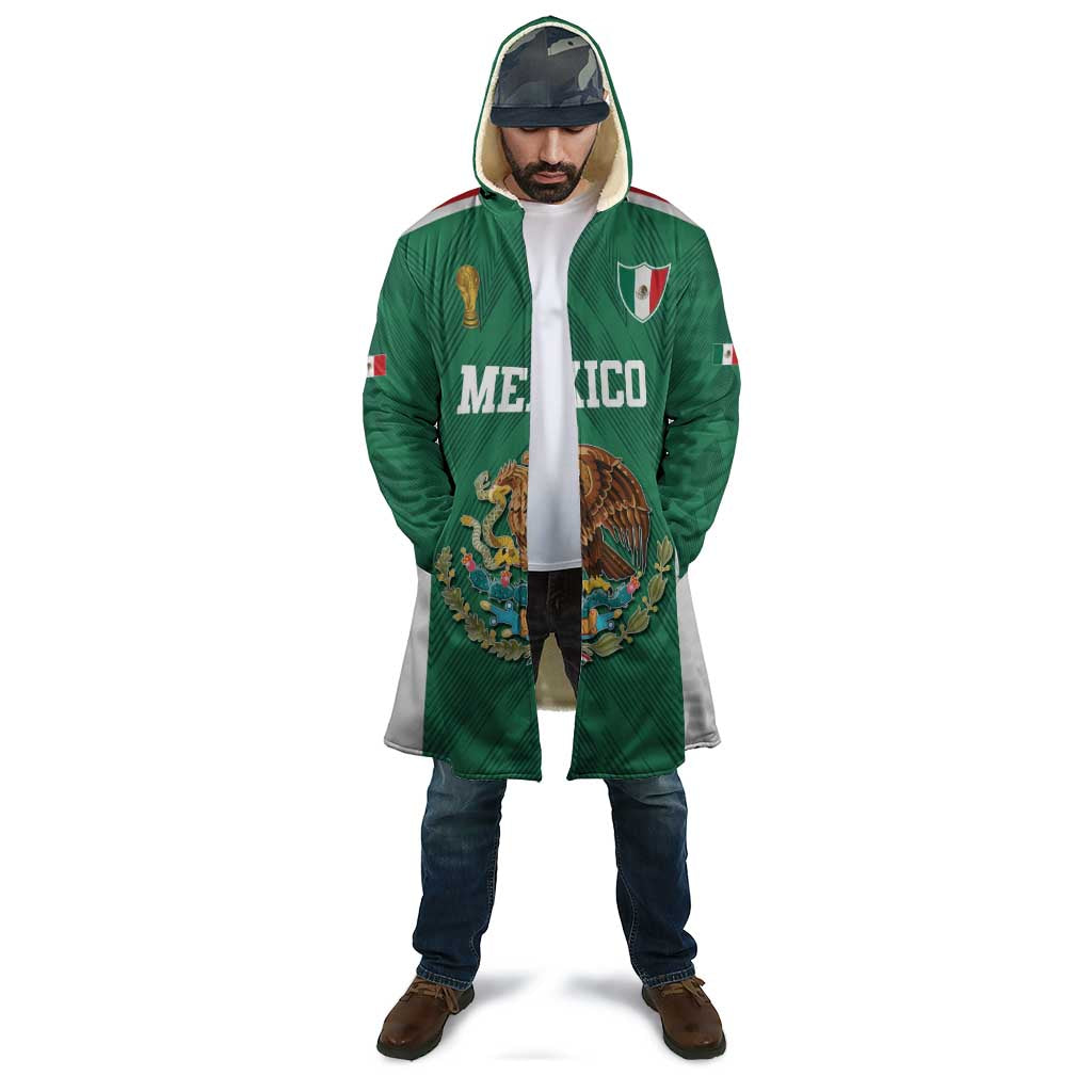Custom Mexico Football Cloak El Tricolor World Cup Style - Wonder Print Shop