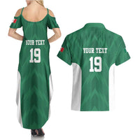 Custom Mexico Football Couples Matching Summer Maxi Dress and Hawaiian Shirt El Tricolor World Cup Style - Wonder Print Shop