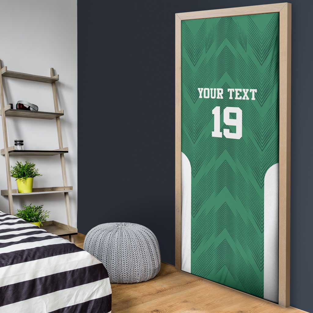 Custom Mexico Football Door Cover El Tricolor World Cup Style - Wonder Print Shop