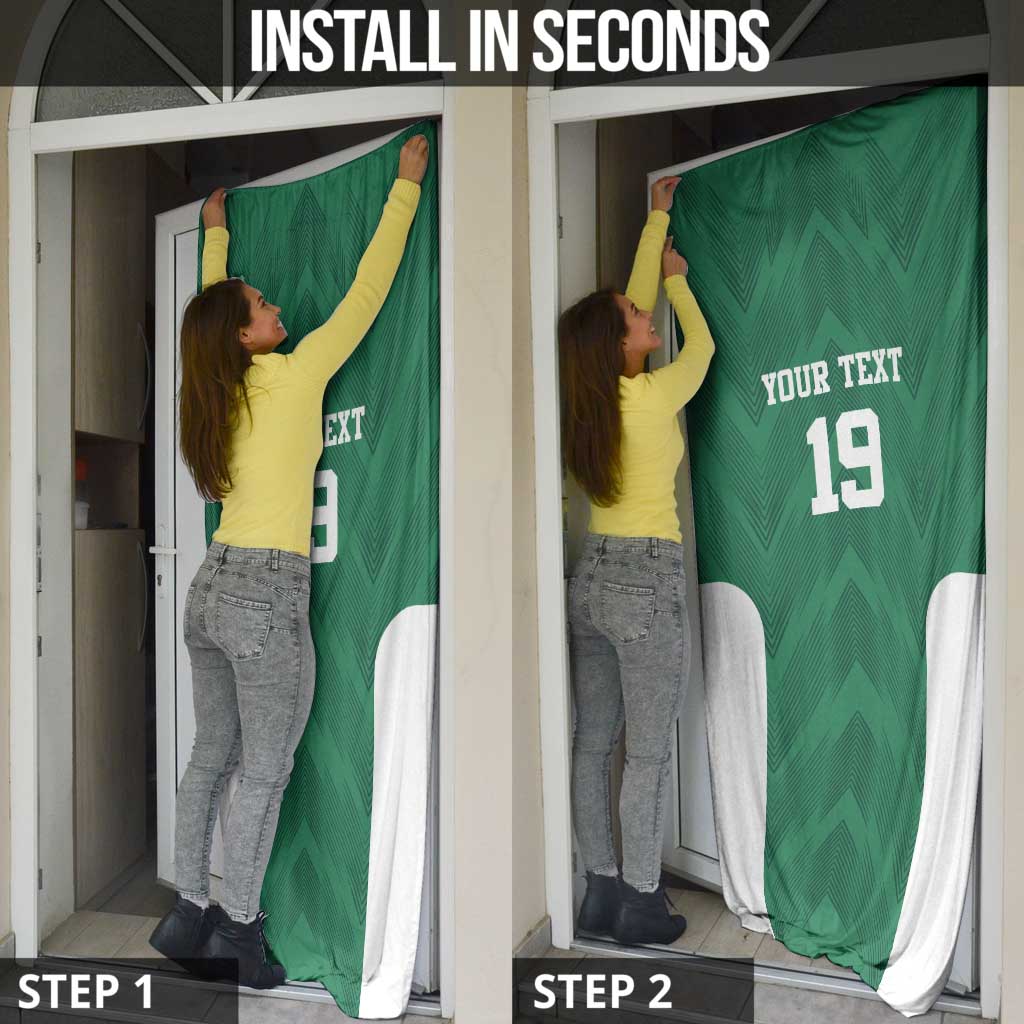 Custom Mexico Football Door Cover El Tricolor World Cup Style - Wonder Print Shop