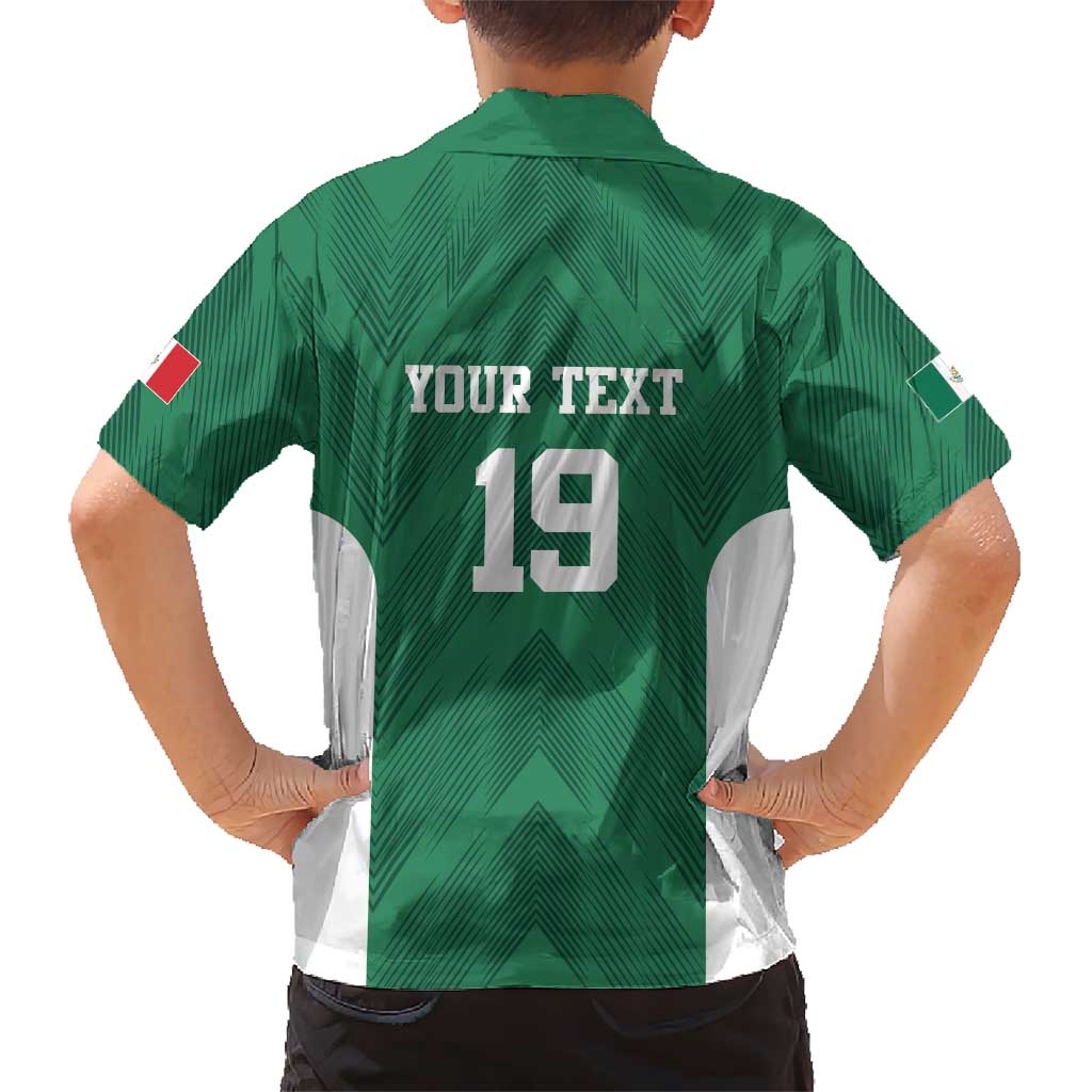Custom Mexico Football Family Matching Mermaid Dress and Hawaiian Shirt El Tricolor World Cup Style - Wonder Print Shop