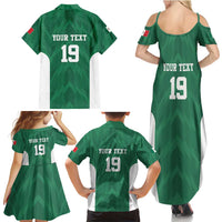 Custom Mexico Football Family Matching Summer Maxi Dress and Hawaiian Shirt El Tricolor World Cup Style - Wonder Print Shop
