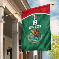 Custom Mexico Football Garden Flag El Tricolor World Cup Style - Wonder Print Shop