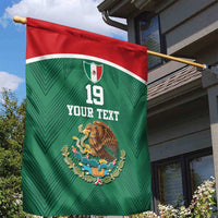 Custom Mexico Football Garden Flag El Tricolor World Cup Style - Wonder Print Shop