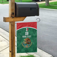 Custom Mexico Football Garden Flag El Tricolor World Cup Style - Wonder Print Shop