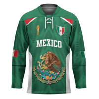 Custom Mexico Football Hockey Jersey El Tricolor World Cup Style - Wonder Print Shop
