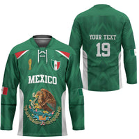 Custom Mexico Football Hockey Jersey El Tricolor World Cup Style - Wonder Print Shop