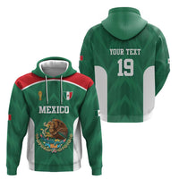 Custom Mexico Football Hoodie El Tricolor World Cup Style - Wonder Print Shop