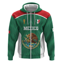 Custom Mexico Football Hoodie El Tricolor World Cup Style - Wonder Print Shop