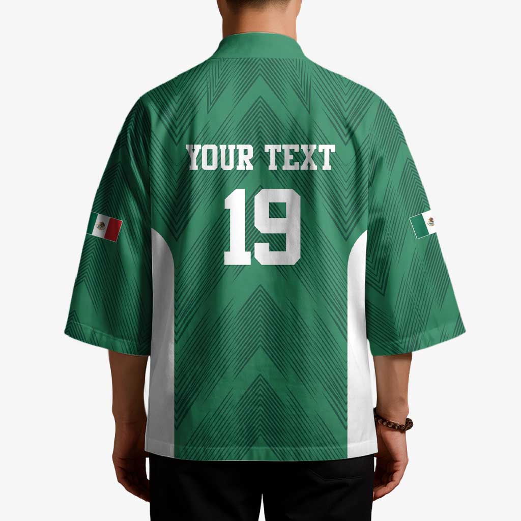 Custom Mexico Football Kimono El Tricolor World Cup Style - Wonder Print Shop