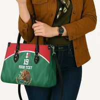 Custom Mexico Football Leather Bag El Tricolor World Cup Style - Wonder Print Shop