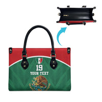 Custom Mexico Football Leather Bag El Tricolor World Cup Style - Wonder Print Shop