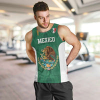 Custom Mexico Football Men Tank Top El Tricolor World Cup Style - Wonder Print Shop