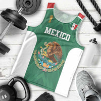 Custom Mexico Football Men Tank Top El Tricolor World Cup Style - Wonder Print Shop