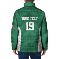 Custom Mexico Football Padded Jacket El Tricolor World Cup Style - Wonder Print Shop