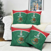 Custom Mexico Football Pillow Cover El Tricolor World Cup Style - Wonder Print Shop